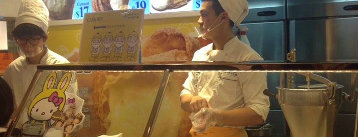 Beard Papa's is one of Hong Kong.