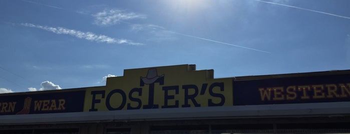 Foster's Western Wear is one of I-35 Adventures.