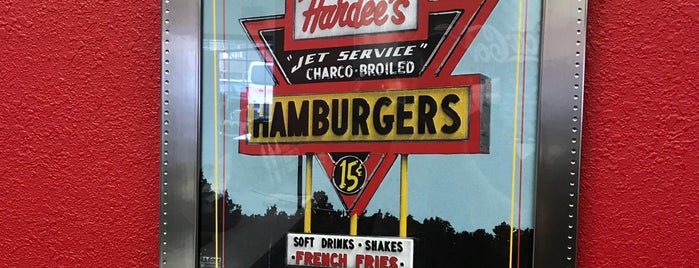 Hardee's is one of Places I go.