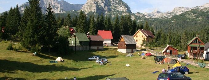 Camping Ivan Do is one of Sceneries of Durmitor.