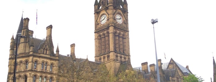 Albert Square is one of MANCHESTER.