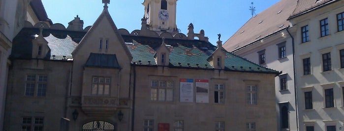 Stará Radnica | Old Town Hall is one of Bratislava.