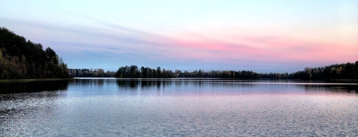 Раздолинское озеро is one of Orte, die Olesya gefallen.