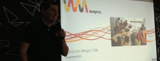 Academia Wayra Chile is one of Startup Places.