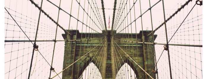 Brooklyn Bridge Promenade is one of My NYC.