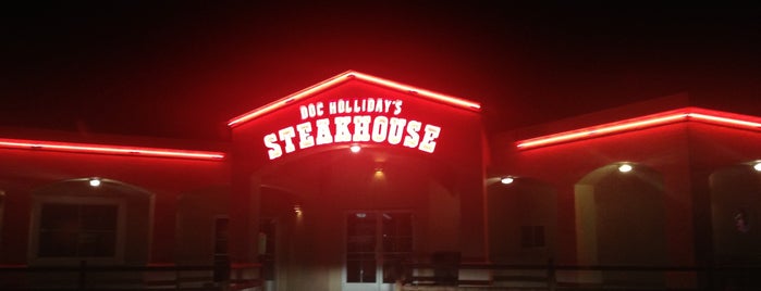 Doc Holliday's Steakhouse is one of Posti che sono piaciuti a Michael.