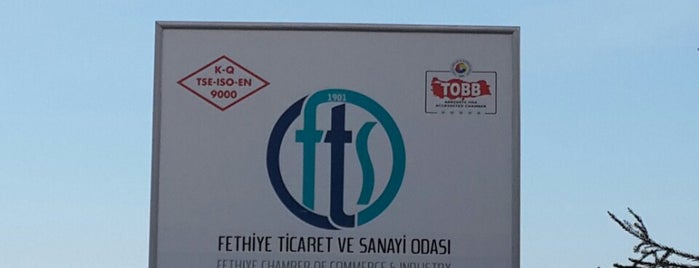 Fethiye Ticaret ve Sanayi Odası is one of Ersun'un Beğendiği Mekanlar.