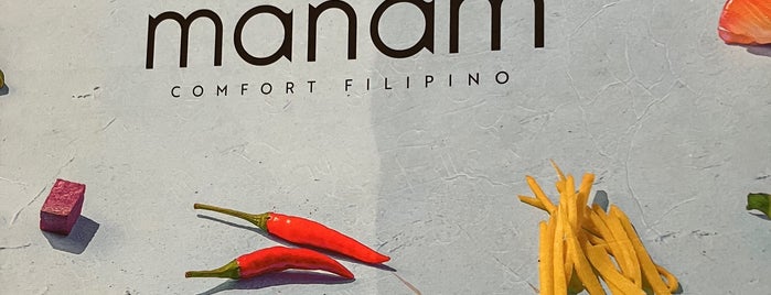 Manam Comfort Filipino is one of Restaurant.