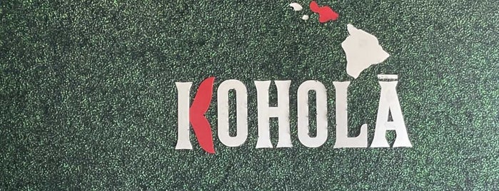 Koholā Brewery is one of Hawaiian Island Breweries.