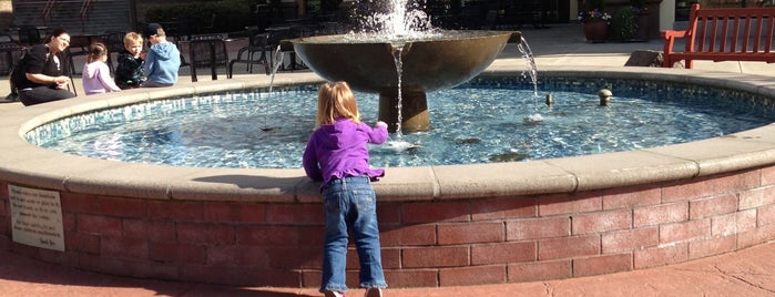 Fountain at Streets of Tanasbourne is one of PNW to-do.