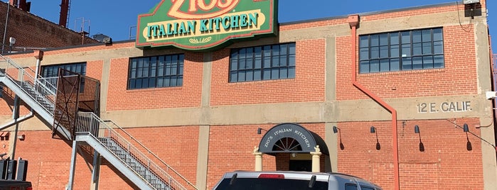 Zio's Italian Kitchen is one of Runs specials.