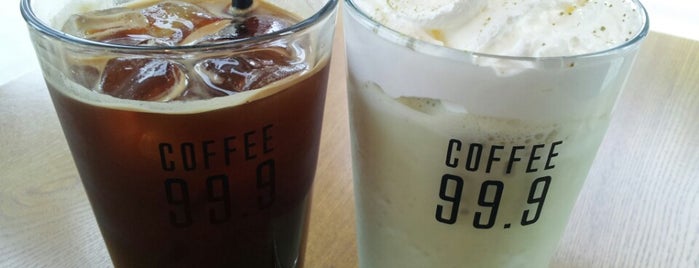 coffee 99.9 is one of 제주카페.