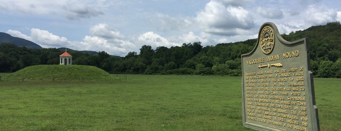 Nacoochee Indian Mound is one of Georgia.