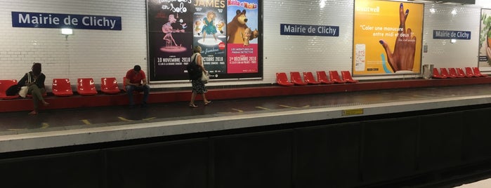 Métro Mairie de Clichy [13] is one of Went before.