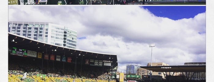 Providence Park is one of Tempat yang Disukai Rachel.