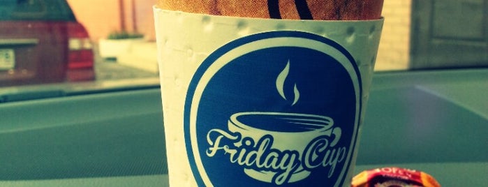 Friday Cup is one of coffee.