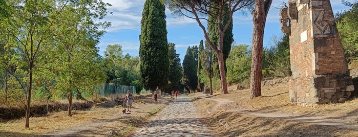 Via Appia is one of Rome.