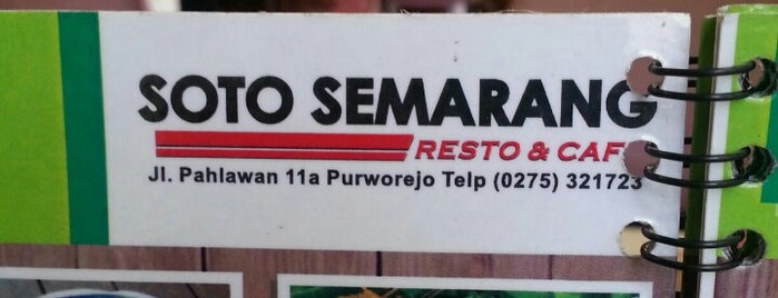 Cafe Soto Semarang is one of Kuliner Purworejo.