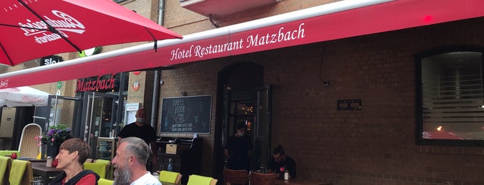 Matzbach is one of mal essen gehen.