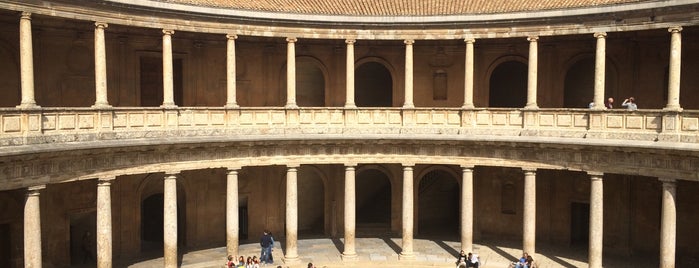 Palacio de Carlos V is one of Granada favorites by Jas.