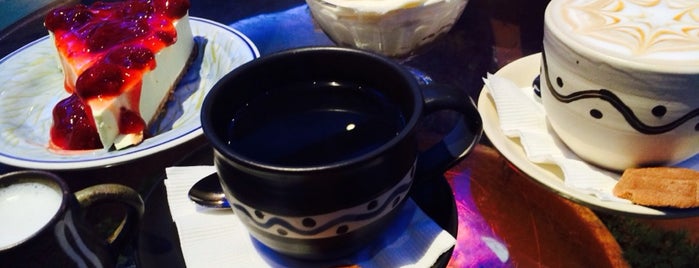 Caffe Aroma is one of Locais curtidos por Anwar.