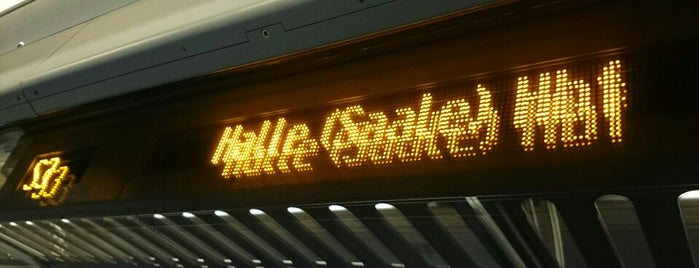 S3 Leipzig-Stötteritz ↔ Halle (Saale) Hauptbahnhof is one of Leipzig.