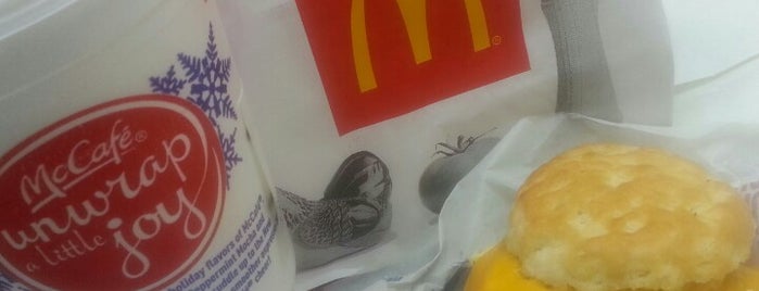 McDonald's is one of Orte, die Choklit gefallen.