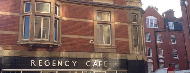 Regency Cafe is one of london calling.