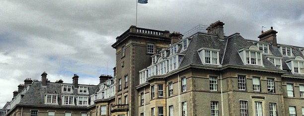 The Gleneagles Hotel is one of UK + Great Bretain.