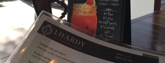Lhardy Kitchen + Bar is one of Tempat yang Disukai Luis.