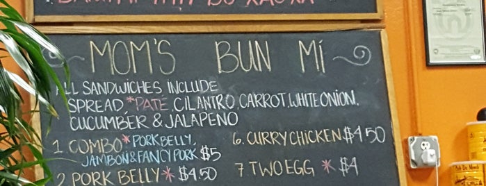 Mom's Bun Mi is one of SF Cheap Eats.