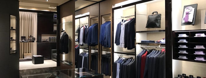 Boutique Corneliani is one of Milan shopping for men.
