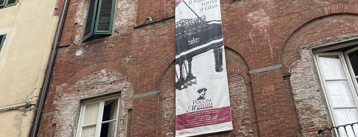 Casa Natale di Giacomo Puccini is one of Lucca's Museums & Exhibitions Areas.