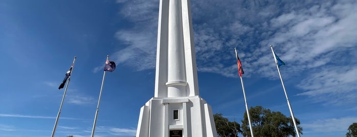 Monument Hill is one of Syd - Melb.