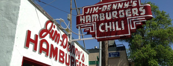 Jim-Denny's is one of Best Burgers Around the Country.