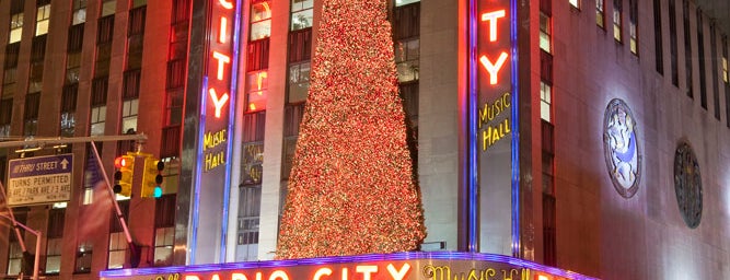 Radio City Music Hall is one of American Christmas NYC Tour Sites.
