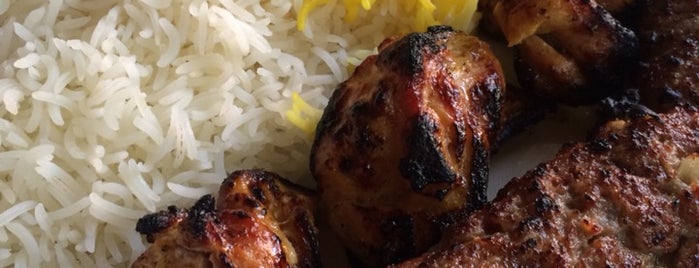 Kebab di Hossein - Ristorante Persiano is one of Tempat yang Disukai ᴡ.