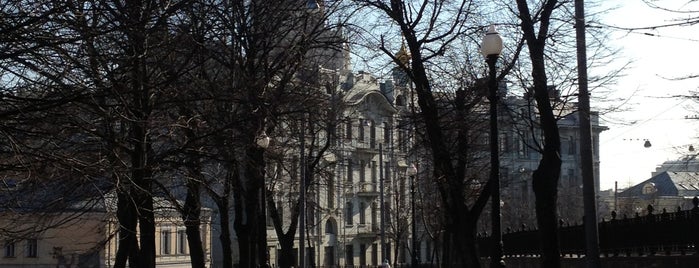 Яузский бульвар is one of москва.
