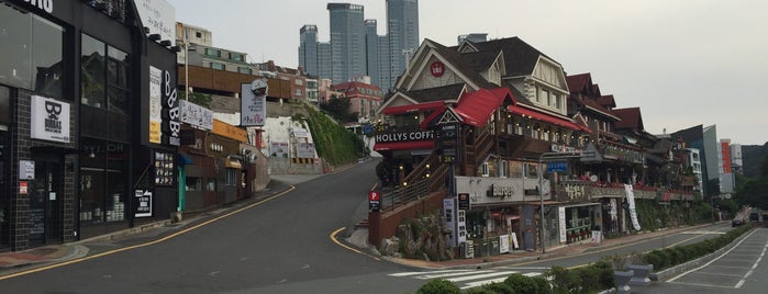 Dalmaji-gil Road is one of Busan.