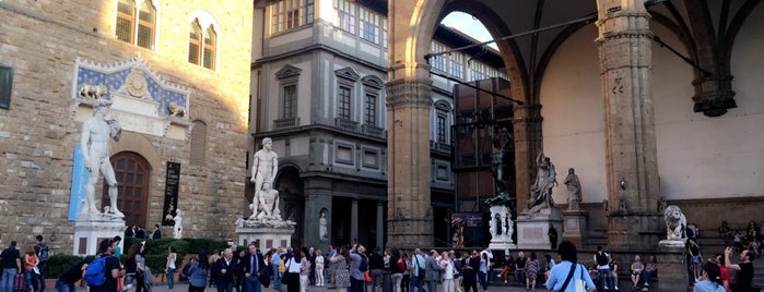 Piazza della Signoria is one of Florence.