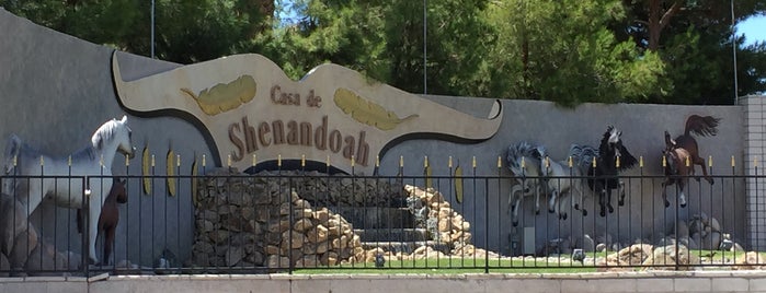 Wayne Newton's Casa de Shenandoah is one of Places I Want To Try.