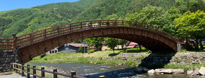 道の駅 奈良井木曽の大橋 is one of 長野.