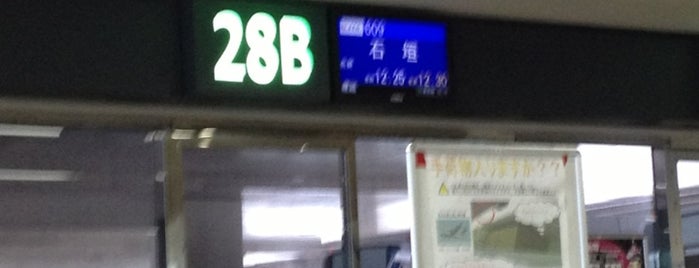 搭乗口28 A B C is one of 那覇市+Naha+.
