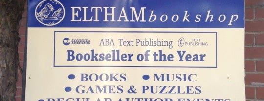 Eltham Bookshop is one of Locais curtidos por Mike.