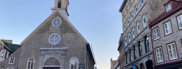 Église de Notre-Dame-des-Victoires is one of Québec City.
