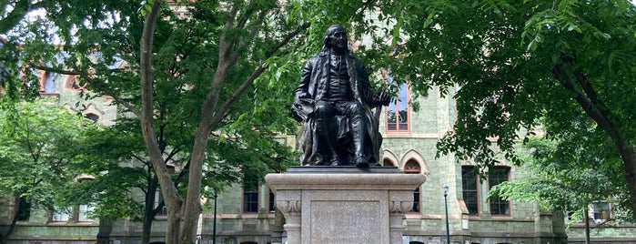 Benjamin Franklin is one of Philadelphia.