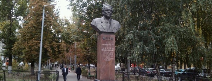 Памятник Н.В. Цицину is one of Памятники и скульптуры Саратова.