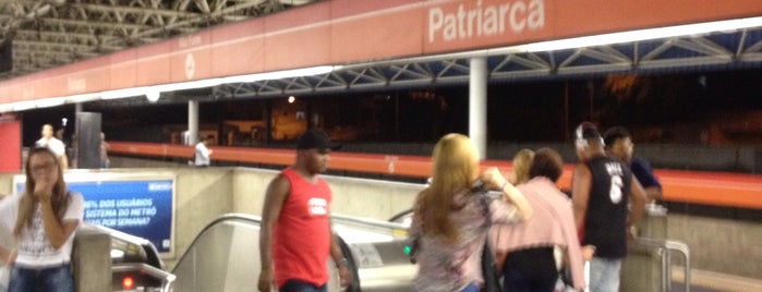 Estação Patriarca (Metrô) is one of Estive aqui.
