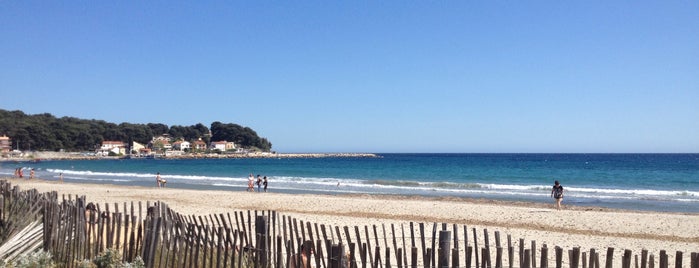 Plage des Sablettes is one of French Riviera.