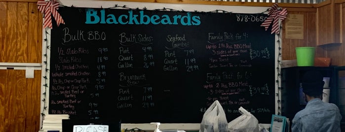 Blackbeard's Seafood & BBQ is one of Been there.